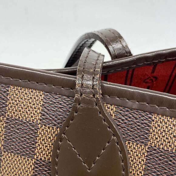 LOUIS VUITTON Authentic Brown Damier Neverfull MM Tote Bag - Picture 9 of 15
